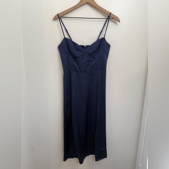 Aritzia Glaze Dress Navy Size 8 - Picture 5 of 13